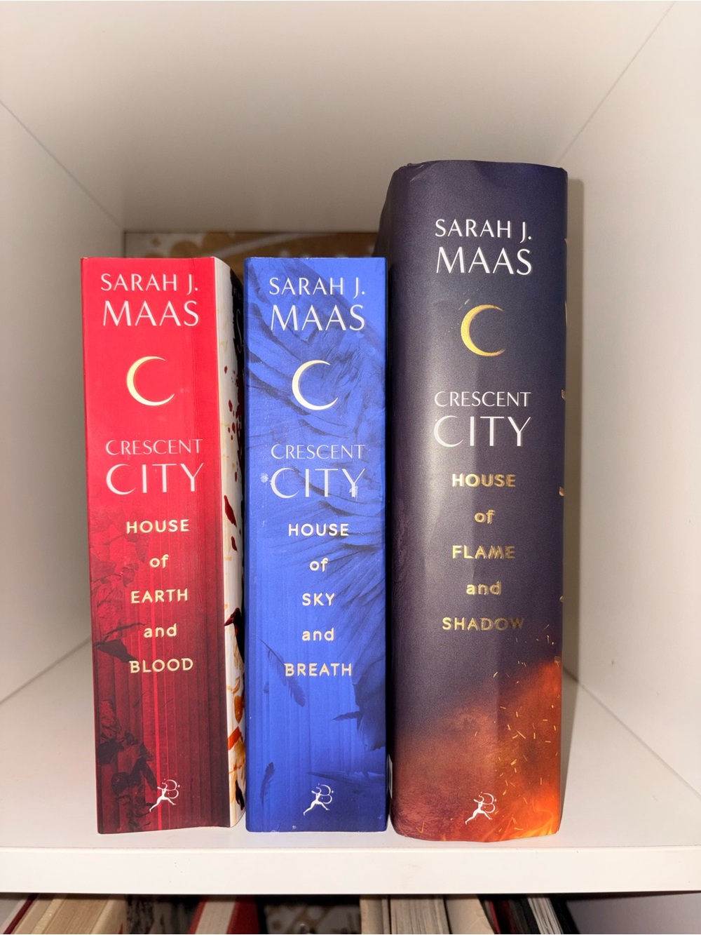 Sarah J Maas Crescent City 3 Book Set | 2 Paperback + Hardcover | SJM
